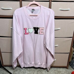 Pink Love Sweater